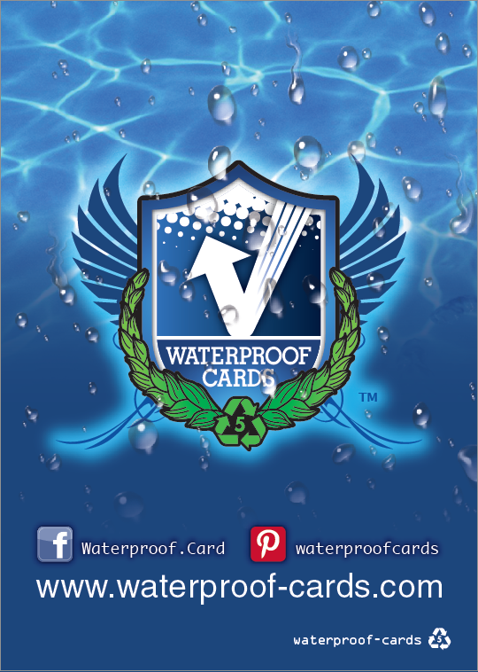 Waterproof Deluxe Trading Size Cards